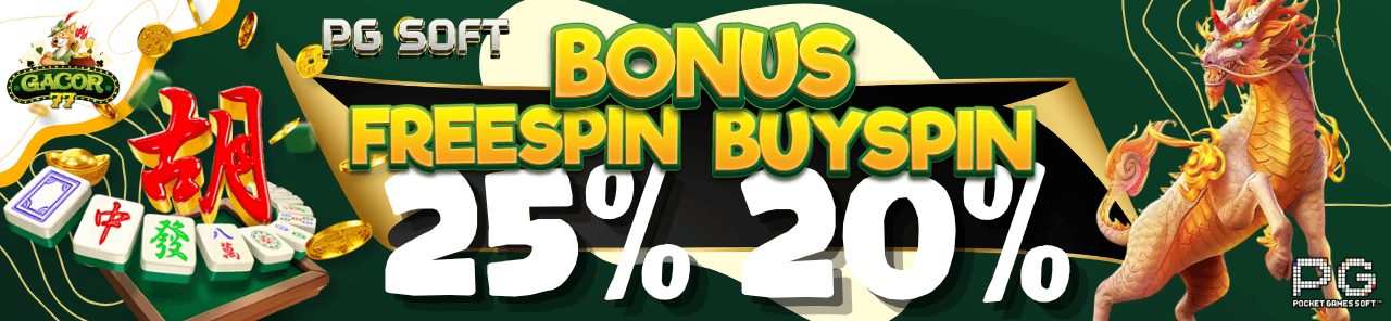 BONUS FREESPIN BUYSPIN PG SOFT
