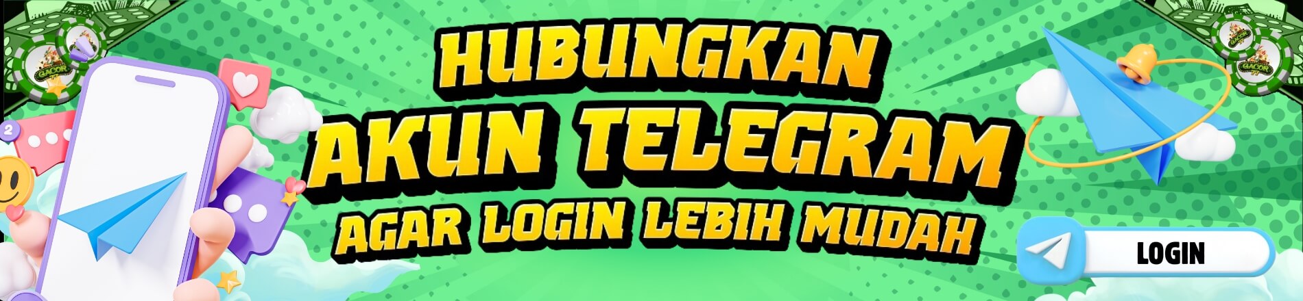 CARA LOGIN DENGAN TELEGRAM