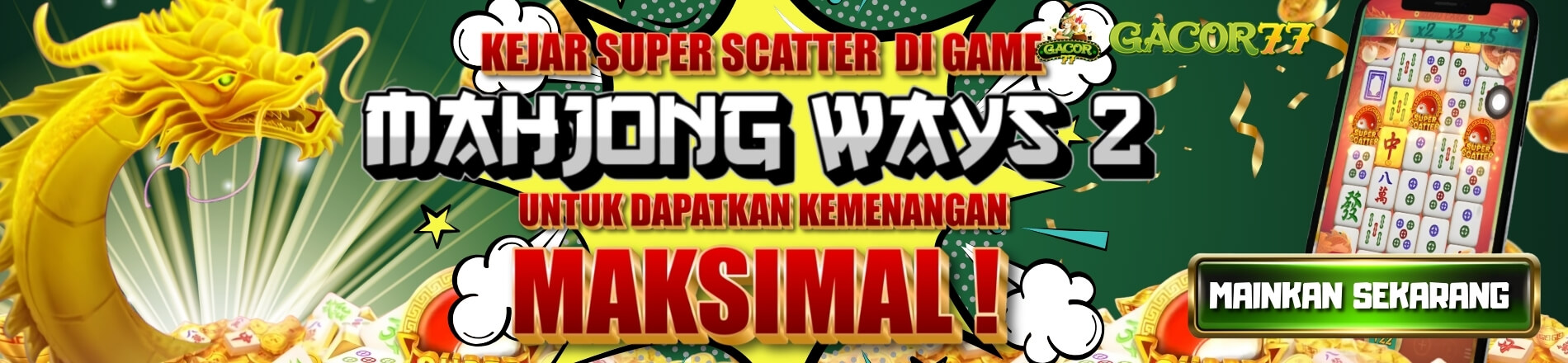 SUPER SCATTER MAHJONG WAYS 2