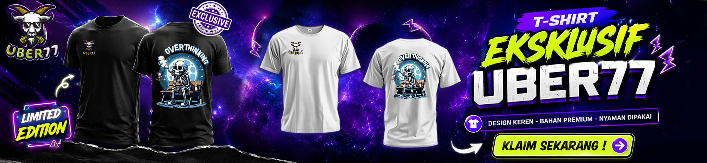 T-SHIRT EKSLUSIF UBER77