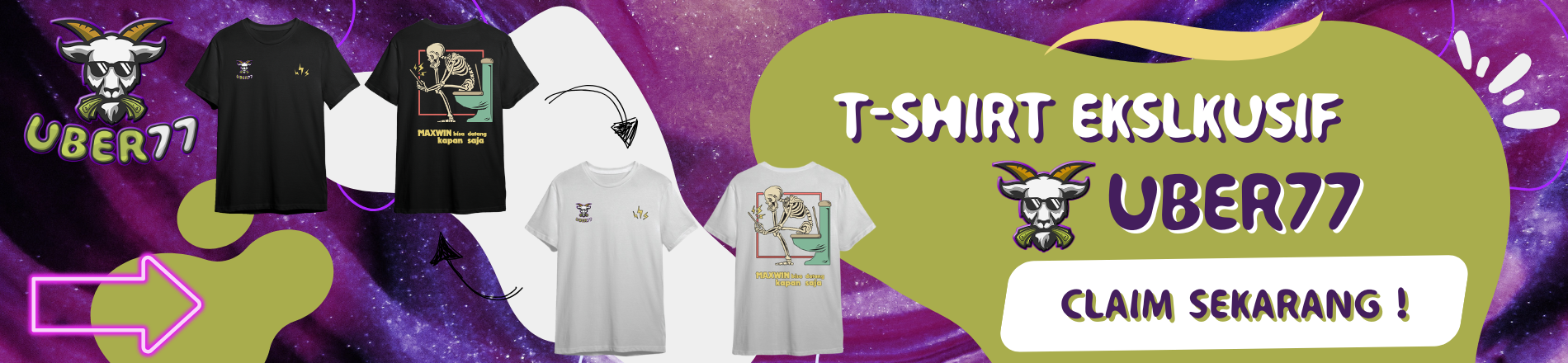 T-SHIRT EKSLUSIF UBER77