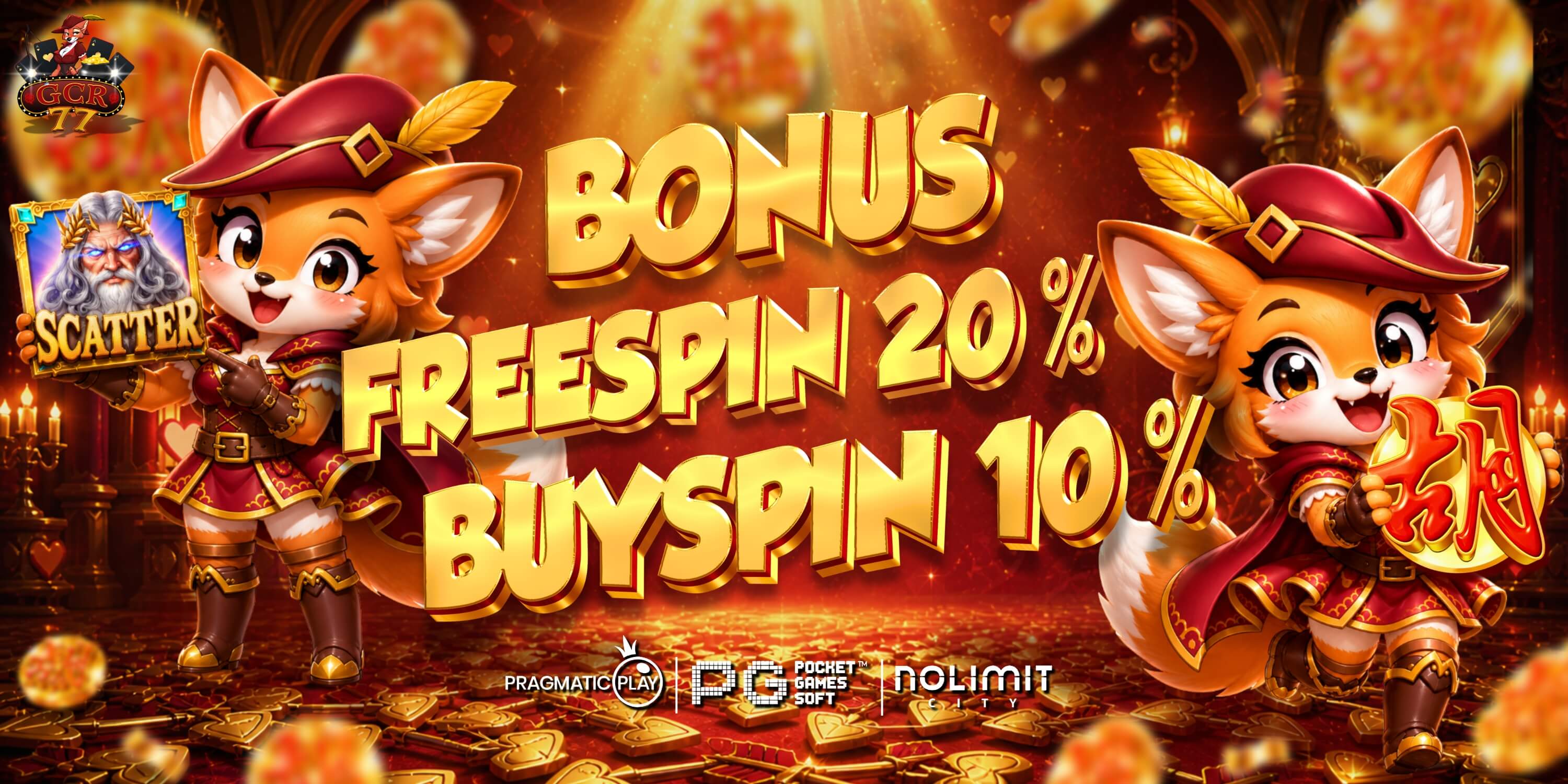 FREESPIN BUYSPIN GCR77
